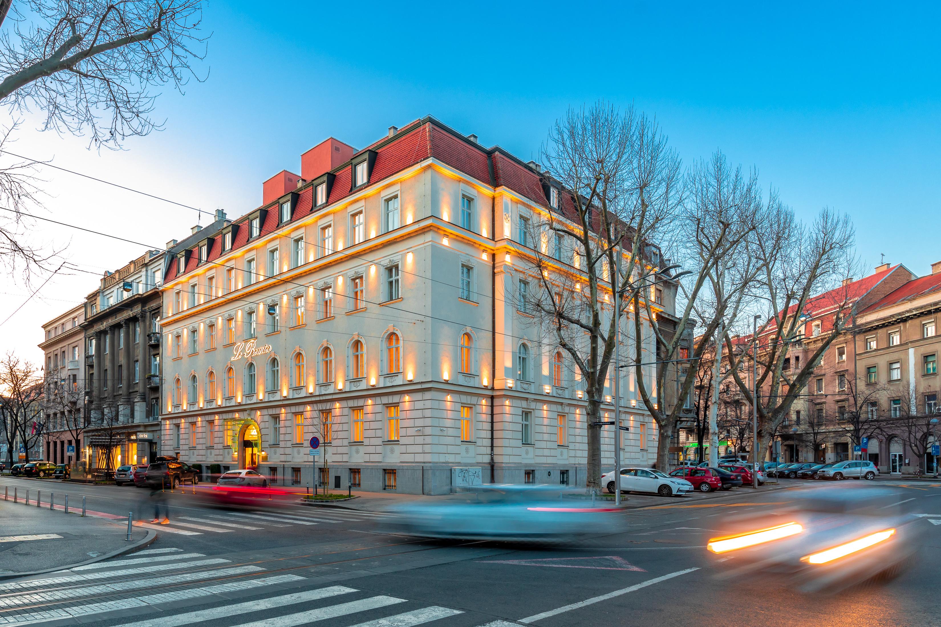 Hotel Le Premier Zagreb Exteriör bild